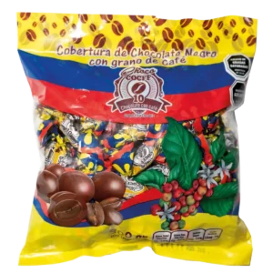 Confites de Chocolate con Café – Bolsa x 100 unidades (300g)